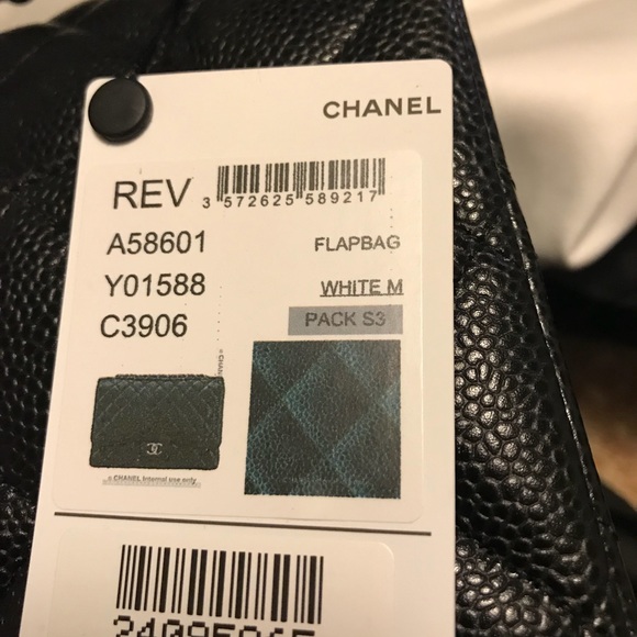 Black Caviar Chanel Jumbo Bag - Picture 3 of 3